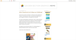 Desktop Screenshot of goldensectiongraphics.blogspot.com