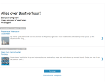 Tablet Screenshot of bootverhuur.blogspot.com
