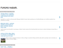 Tablet Screenshot of fununuhabari.blogspot.com