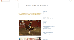 Desktop Screenshot of colotlanenllamas.blogspot.com