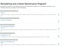Tablet Screenshot of homemaintenanceprogram.blogspot.com
