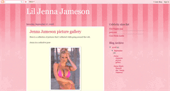 Desktop Screenshot of liljennajameson.blogspot.com