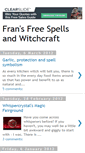 Mobile Screenshot of frans-free-spells.blogspot.com
