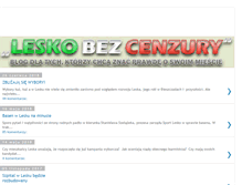 Tablet Screenshot of leskobezcenzury.blogspot.com