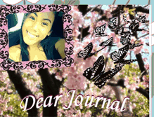 Tablet Screenshot of dearjournalfromjanelle.blogspot.com