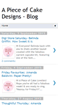 Mobile Screenshot of apieceofcakedesigns.blogspot.com