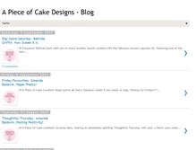 Tablet Screenshot of apieceofcakedesigns.blogspot.com