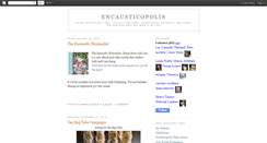 Desktop Screenshot of encausticopolis.blogspot.com