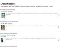 Tablet Screenshot of encausticopolis.blogspot.com