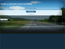 Tablet Screenshot of modaypeinadosparahombres.blogspot.com