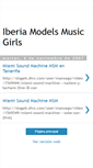 Mobile Screenshot of iberiamodels-musicgirls.blogspot.com