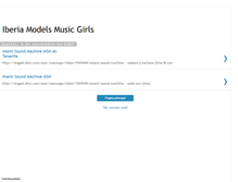 Tablet Screenshot of iberiamodels-musicgirls.blogspot.com