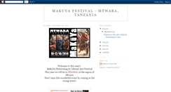 Desktop Screenshot of makuyafestival.blogspot.com
