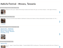 Tablet Screenshot of makuyafestival.blogspot.com