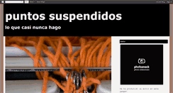 Desktop Screenshot of carolinadelapenapuntossuspendidos.blogspot.com