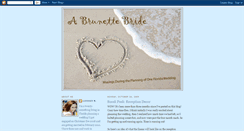 Desktop Screenshot of abrunettebride.blogspot.com