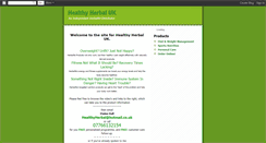 Desktop Screenshot of healthy-herbal-uk.blogspot.com