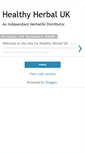 Mobile Screenshot of healthy-herbal-uk.blogspot.com