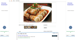 Desktop Screenshot of coldappetizerrecipes.blogspot.com