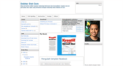 Desktop Screenshot of dokterdotcom.blogspot.com