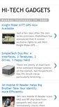 Mobile Screenshot of hitechsofts.blogspot.com