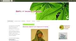 Desktop Screenshot of ilvecchiocastagno.blogspot.com