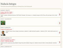 Tablet Screenshot of nadacia-integra.blogspot.com