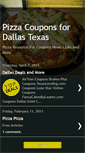 Mobile Screenshot of dallaspizza.blogspot.com