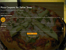Tablet Screenshot of dallaspizza.blogspot.com