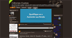 Desktop Screenshot of cienciasexatasaqui.blogspot.com