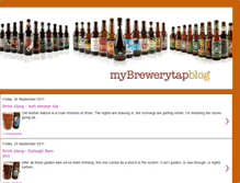 Tablet Screenshot of mybrewerytapblog.blogspot.com