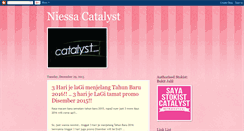 Desktop Screenshot of niessa-catalyst.blogspot.com