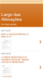 Mobile Screenshot of largodasalteracoes.blogspot.com