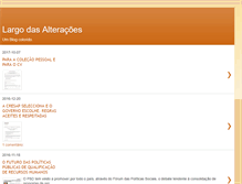 Tablet Screenshot of largodasalteracoes.blogspot.com