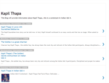 Tablet Screenshot of kapilthapa.blogspot.com