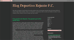 Desktop Screenshot of deportivorejunte.blogspot.com