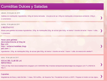 Tablet Screenshot of comiditasdulcesysaladas.blogspot.com