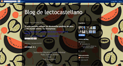 Desktop Screenshot of bloglectocastellano-forero.blogspot.com