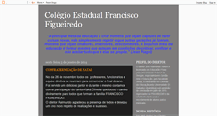 Desktop Screenshot of colegiofranciscofigueiredo.blogspot.com