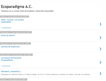 Tablet Screenshot of ecoparadigma.blogspot.com