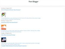 Tablet Screenshot of para-blogger.blogspot.com