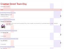Tablet Screenshot of croatian-street-team.blogspot.com