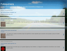 Tablet Screenshot of fotoquimera.blogspot.com