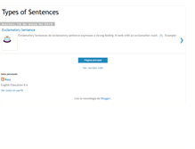 Tablet Screenshot of 4typesofsentences.blogspot.com