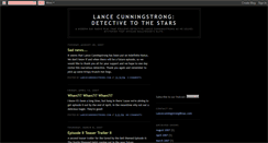 Desktop Screenshot of lancecunningstrong.blogspot.com