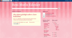 Desktop Screenshot of benimutluedenler.blogspot.com