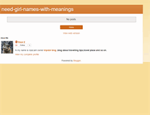 Tablet Screenshot of need-girl-names-with-meanings.blogspot.com