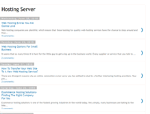 Tablet Screenshot of dedicatedhostinghub.blogspot.com