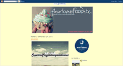 Desktop Screenshot of fleurlovesfoodetc.blogspot.com