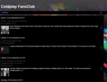 Tablet Screenshot of lomejordecoldplayyalgomas.blogspot.com